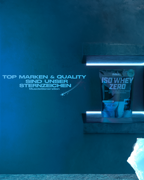 MuscleGeneration - Iso Whey Zero - BioTechUSA - Banner