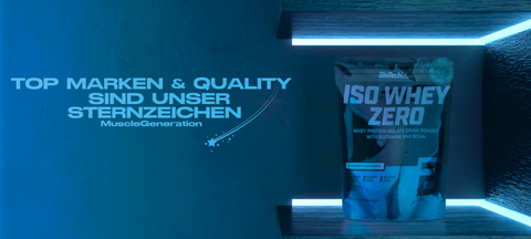 MuscleGeneration - Iso Whey Zero - BioTechUSA - Banner